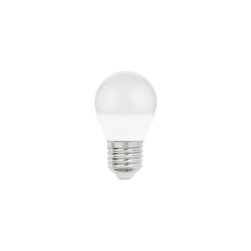 WOJ+13032_4W LAMPARA ESFERICA LED 4W E27 3000K 300Lm SPECTRUM