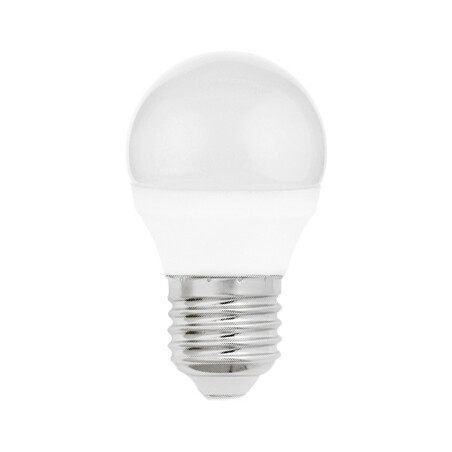 WOJ+13032_4W LAMPARA ESFERICA LED 4W E27 2700K 300Lm SPECTRUM