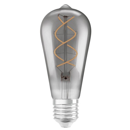 091315 LAMPARA PERA EDISION FIL LED E27 5W 1800K VINTAGE SMOKE 1906 OSRAM