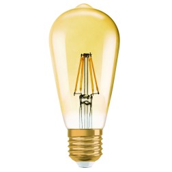 091377 LAMPARA PERA FILAMENTO LED VINTAGE 4W 2700K OSRAM