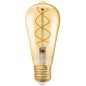 091292 LAMPARA PERA FIL ESPIRAL LED E27 4W 2000K OSRAM