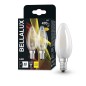 164895 2u LAMPARA VELA FIL LED E14 4W 2700K BELLALUX