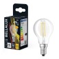 115316 LAMPARA ESFERICA FIL LED E14 4W 2700K BELLALUX