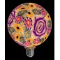 2601290 LAMPARA LED GLOBO ROSA PURPURA E27 4W 3000