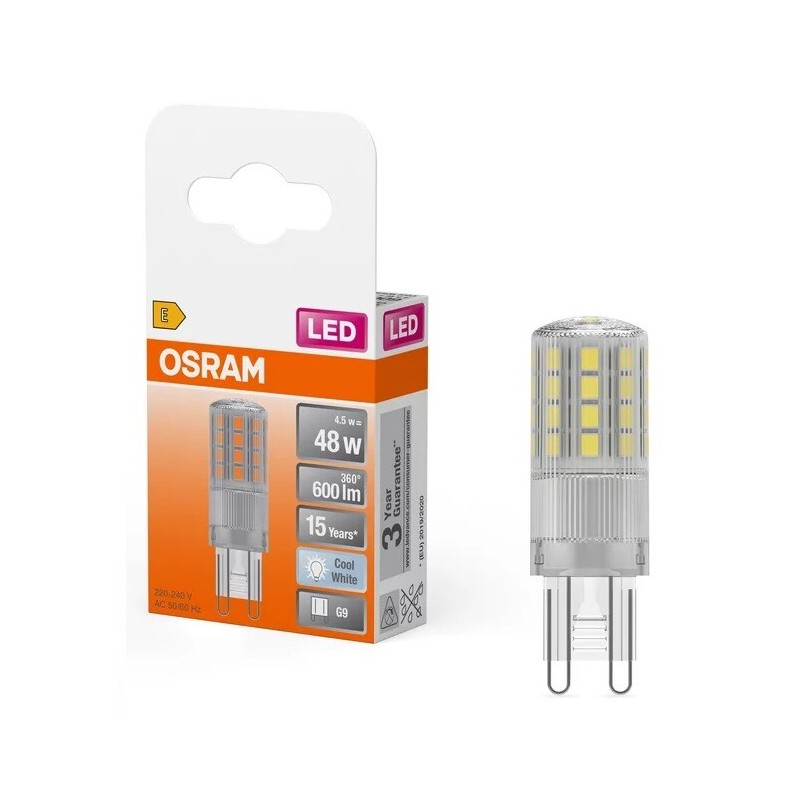 432482 LAMPARA LED G9 4,8W 4000K OSRAM