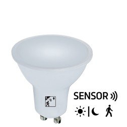81-206-MCR-BL LAMPARA LED GU10 5W 4000K SENSOR ELECTRO DH
