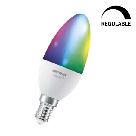 485570 LAMPARA SMART VELA LED 5W E14 RGB+W LEDVANCE