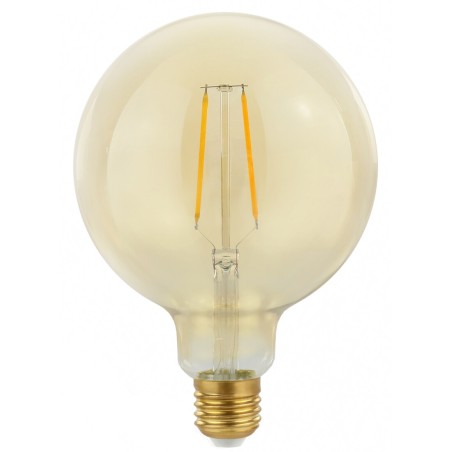WOJ+14461 LAMPARA GLOBO FIL LED AMBAR G125 5W 2400K SPECTRUM