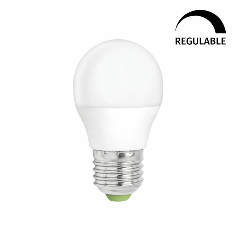WOJ14380 LAMPARA ESFERICA LED REGULABLE E27 6W 6000K SPECTRUM