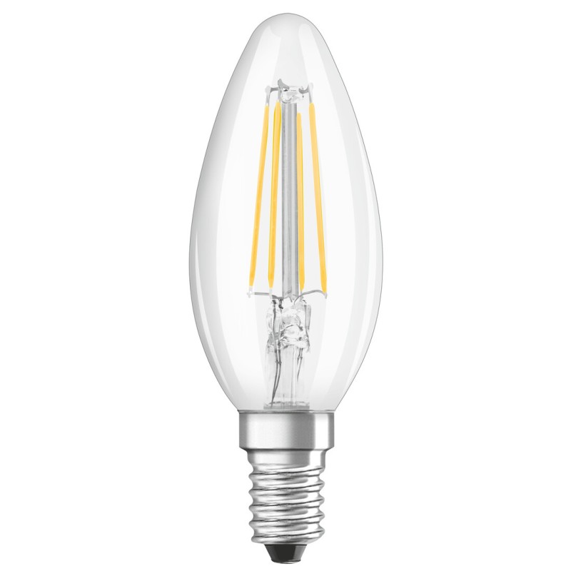 434981 LAMPARA VELA FIL LED E14 6W 2700K RETROFIT OSRAM