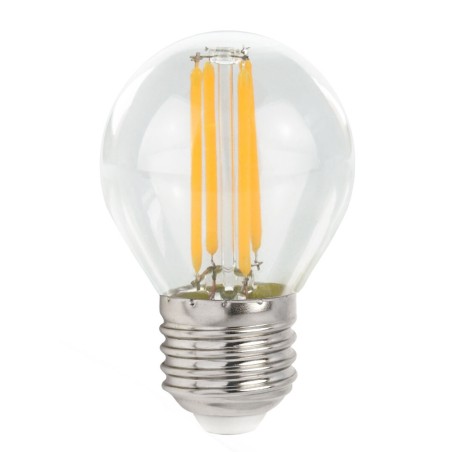 WOJ+14397 LAMPARA ESFERICA LED CRISTAL 5,5W E27 4000K SPECTRUM