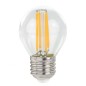 WOJ+14397 LAMPARA ESFERICA LED CRISTAL 5,5W E27 4000K SPECTRUM