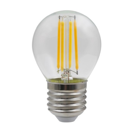 121113 LAMPARA LED ESFERICA CLARA E27 6W 800Lm 3000K B&B