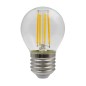 121113 LAMPARA LED ESFERICA CLARA E27 6W 800Lm 3000K B&B