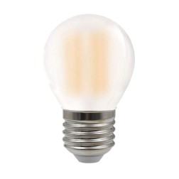 121145 LAMPARA LED ESFERICA MATE E27 6W 800Lm 6000K B&B