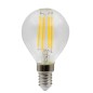 121111 LAMPARA LED ESFERICA CLARA E14 6W 800Lm 4000K B&B