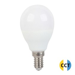 2601740 LAMPARA ESFERICA LED E14 6W CCT CON MEMORIA 560Lm F-BRIGHT