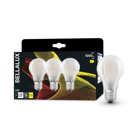 606333 3u LAMPARA STANDARD FIL LED MATE E27 7,5W 2700K BELLALUX