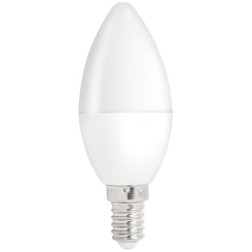 WOJ+14220 LAMPARA VELA LED 8W E14 3000K SPECTRUM