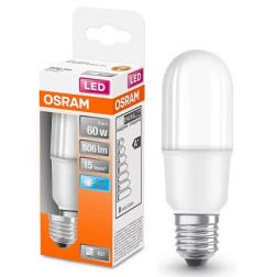 428508 LAMPARA TUBULAR STICK LED E27 8W 4000K STAR OSRAM