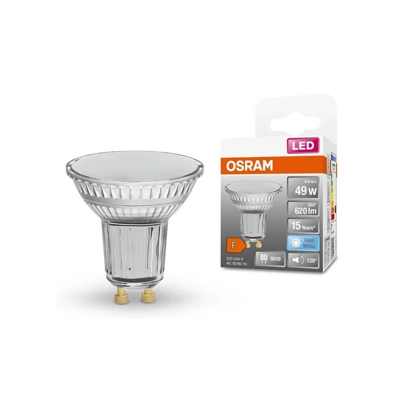 431775 LAMPARA PAR16 LED GU10 6,9W 4000K 120° STAR OSRAM