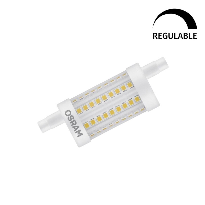 432512 LAMPARA LINEAL LED REGULABLE R7S 8,5W 2700K 78mm LINE OSRAM 432512 LAMPARA LINEAL LED REGULABLE R7S 8,5W 2700K 78mm LINE OSRAM