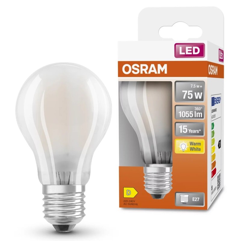 115910 LAMPARA STANDARD FIL LED MATE 8W 2700K