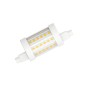 120821 LAMPARA LINEAL LED R7S 8W 1050lm 78mm 4000K B&B