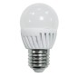 120645 BOMBILLA ESFERICA CERAMICA E27 G45 9W 1000lm 6000K B&B