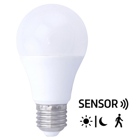 200680004 LAMPARA STANDAR LED SENSOR+CREPUSCULAR 9W 3000K