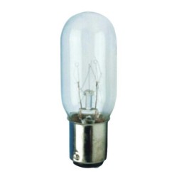 LAMPARA TUBULAR BAYONETA B15 25W 55x22