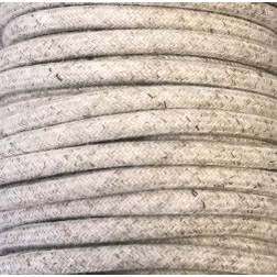 25 METROS CABLE DECORATIVO TELA LINO 2X0-75mm