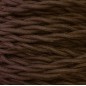 50m ROLLO CABLE TRENZADO ALGODON MARRON