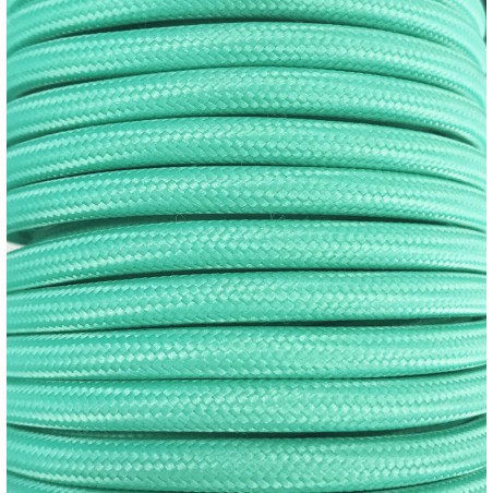 CIR62CM28 25 MTS CABLE TEXTIL LISO MINT MATE
