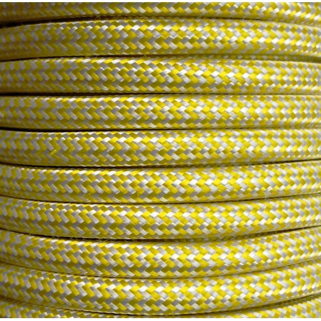CIR62CTS73-16 5 MTS CABLE TEXTIL ZIGZAG AMAR-BL