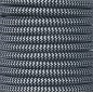 CIR62CTS73-56 5m CABLE TEXTIL ZIGZAG NEGRO-BLAO