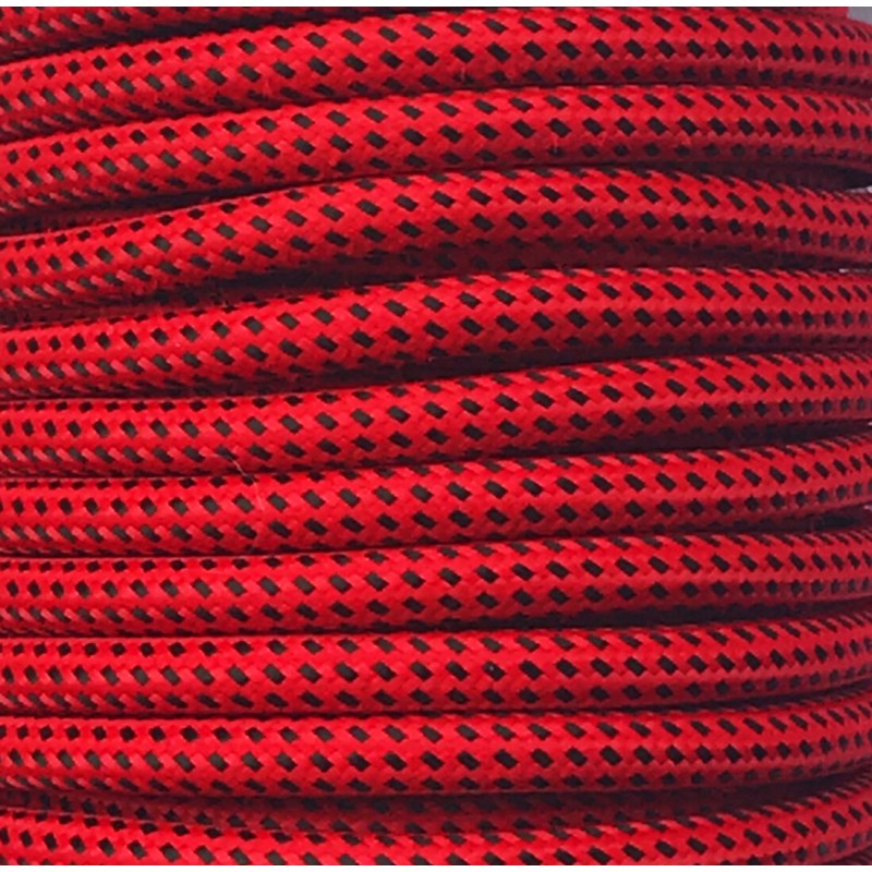 CIR62CTS25-56 5 MTS CABLE TEXTIL DUERO ROJO-NEGRO CIR62CTS25-56 5 MTS CABLE TEXTIL DUERO ROJO-NEGRO