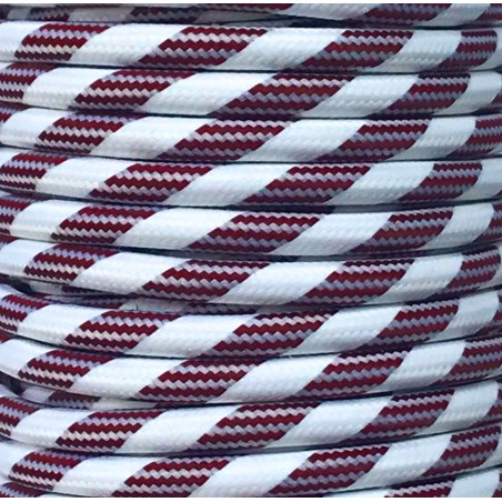 CIR62CTS26-M01 15 MTS CABLE TEXTIL PLANCHA GRANATE