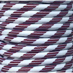 CIR62CTS26-M01 25 MTS CABLE TEXTIL PLANCHA GRANATE
