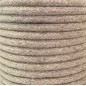 CIR62CF01 5m CABLE TEXTIL SOGA CAÑAMO BEIGE