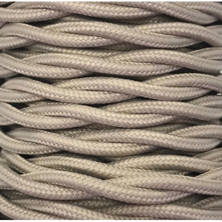 CABEXT2P02 5m CABLE TEXTIL TRENZADO ARENA