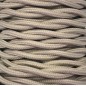 CABEXT2P02 5m CABLE TEXTIL TRENZADO ARENA