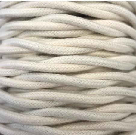 CABEXT2TA01 5m CABLE TEXTIL TRENZADO LINO