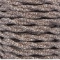 CABEXT2TA07 5m CABLE TEXTIL TRENZADO MIX MARRON