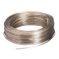 0900008-T 100m CABLE PARALELO AUDIO 2x0,75 TRANSPARENTE