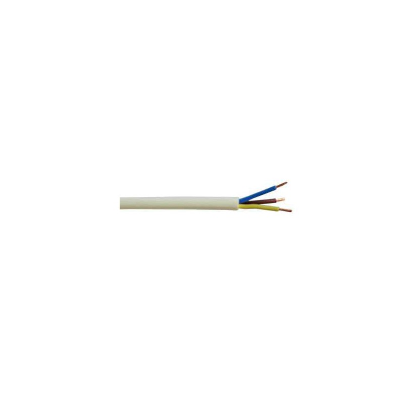 200m CARRETE DE MANGUERA BLANCO 2x2,5mm 200m CARRETE DE MANGUERA BLANCO 2x2,5mm