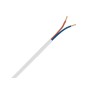 100m CABLE MANGUERA REDONDA 2x0,75 BLANCO