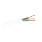 100m CABLE MANGUERA REDONDA 3x0,75 BLANCO 100m CABLE MANGUERA REDONDA 3x0,75 BLANCO
