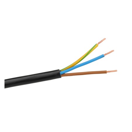 100m CABLE MANGUERA ACRILICA 2x6 NEGRO