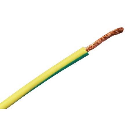 ROLLO 100m CABLE HILO FLEXIBLE 1,5 mm TIERRA
